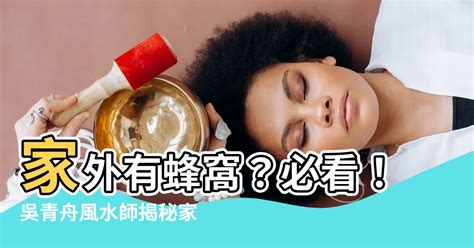 家外有蜂窩|蜂窩驚魂！自保必看